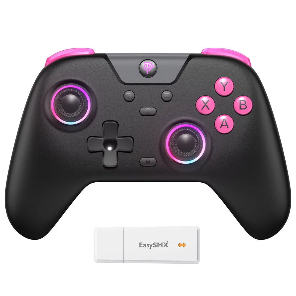 Controle Gamer Sem Fio X05 com RGB — Compatível com PC, Android, PS3